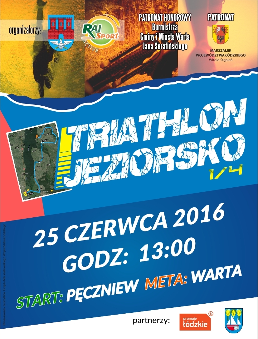 triathlon plakat