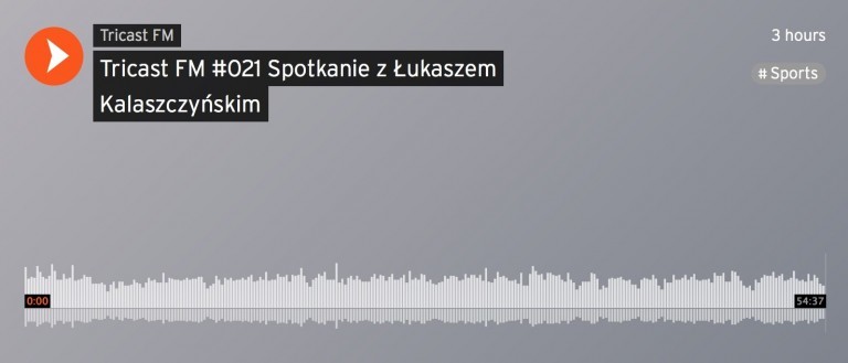 Tricast FM #021 Spotkanie z Łukaszem Kalaszczyńskim