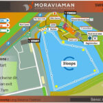 Trasa pływania Moraviaman