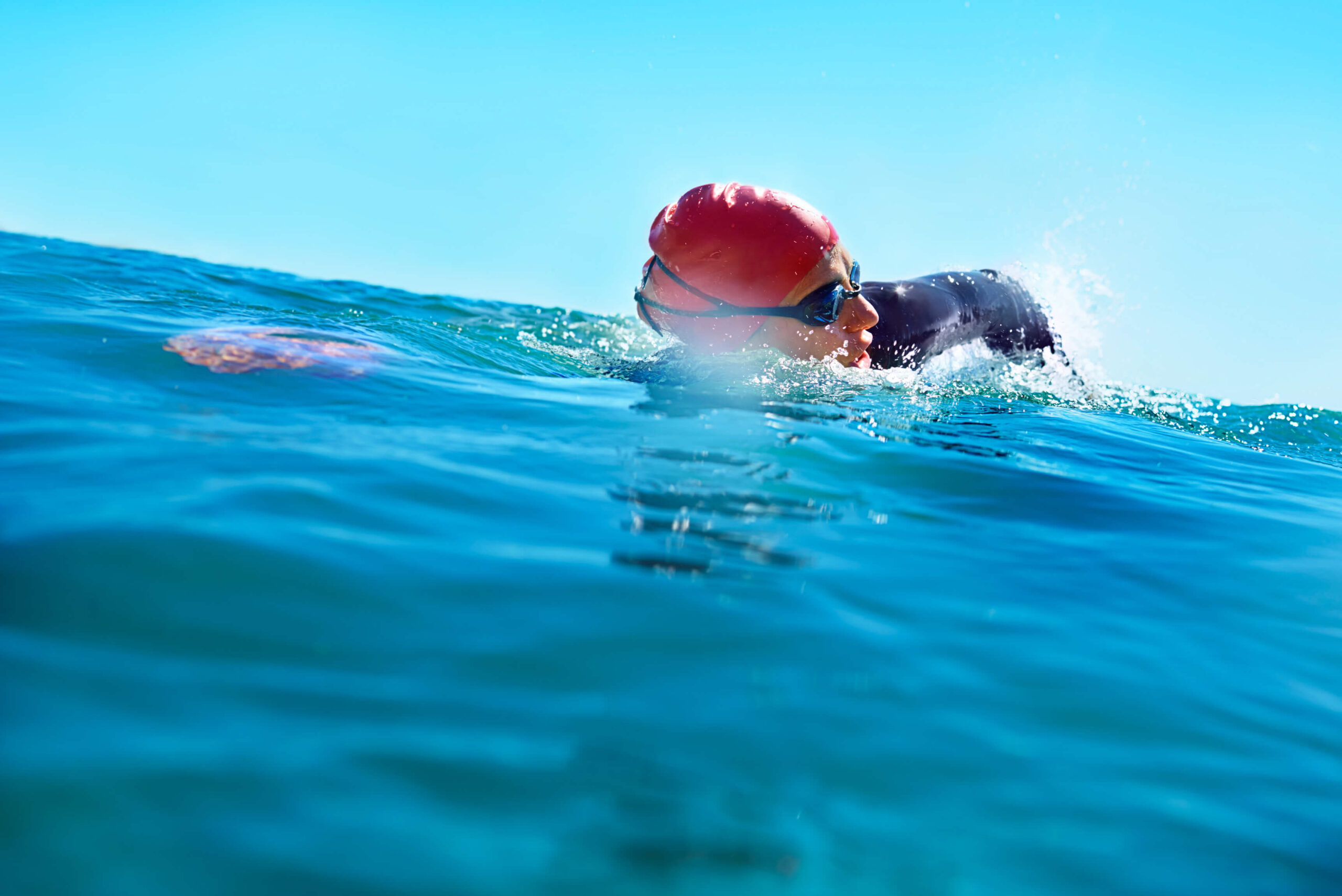 Błędy początkujących triathlonistów - brak treningu open water