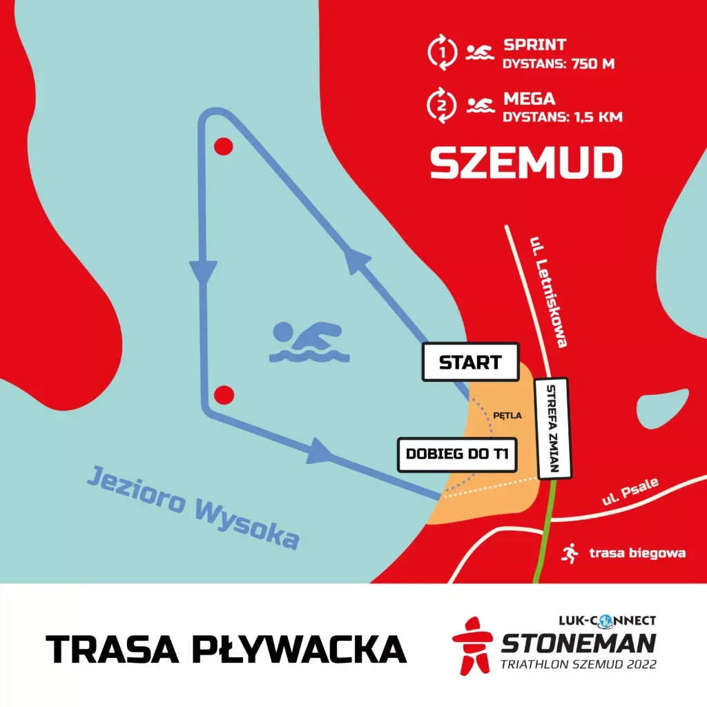 Stoneman Triathlon - trasa pływacka