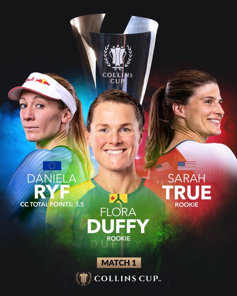 Collins CUP - Match 1 Duffy, Ryf, True