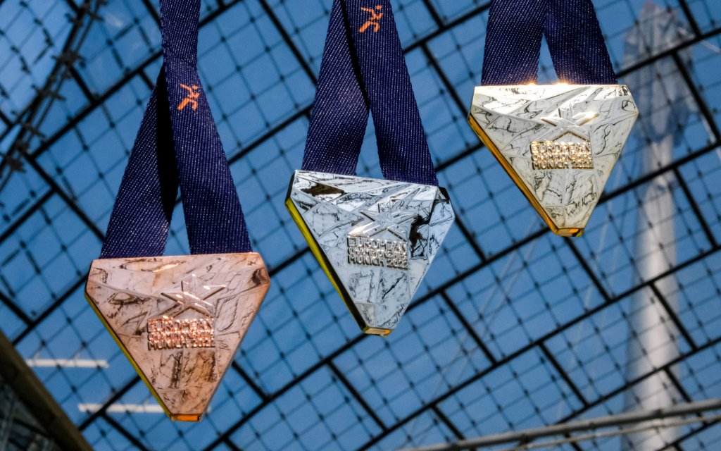 Medale mistrzostw Europy z Monachium 2022