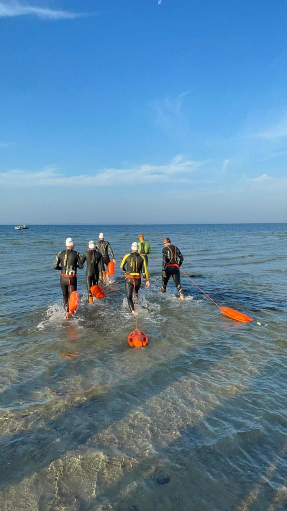 Sześciu wspaniałych rozpoczyna udział w Poland Extreme Triathlon