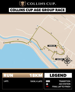 Trasa biegowa Collins Cup 2022
