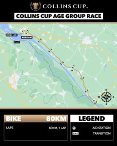 Trasa rowerowa Collins Cup 2022