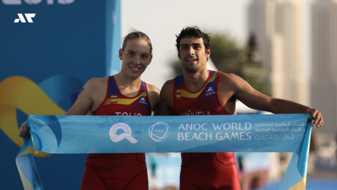 Aquathlon na World Beach Games 2023 na Bali