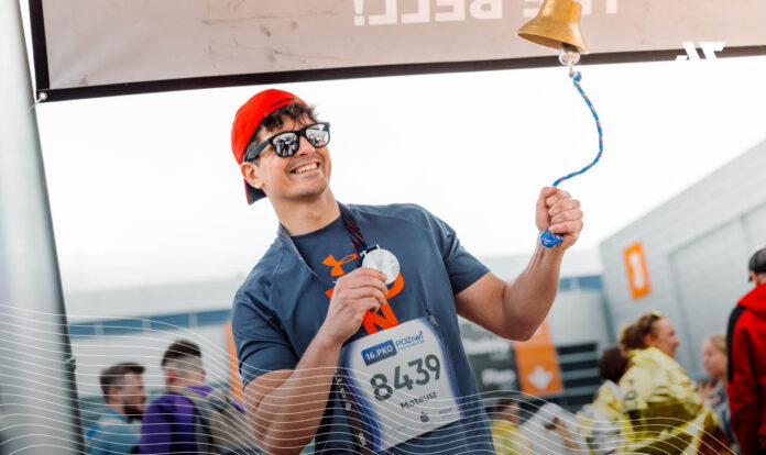 Finiszer 17. PKO Poznań Półmaraton