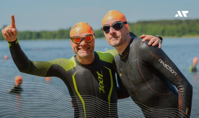 Zawodnicy JBL Triathlon Sieraków