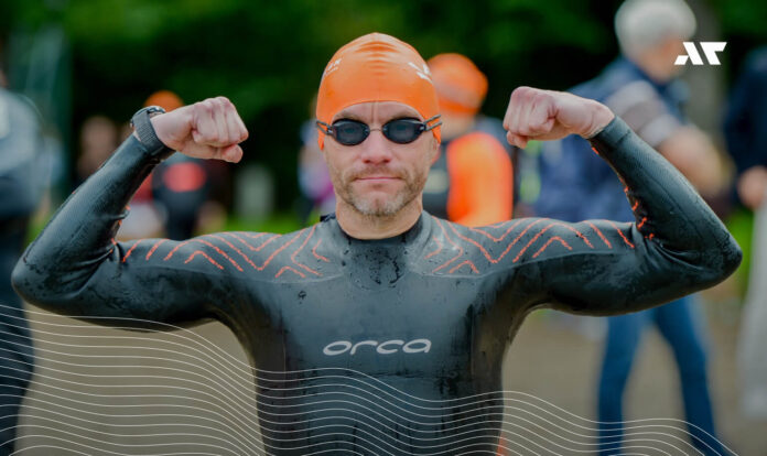 Zawodnik JBL Triathlon Sieraków