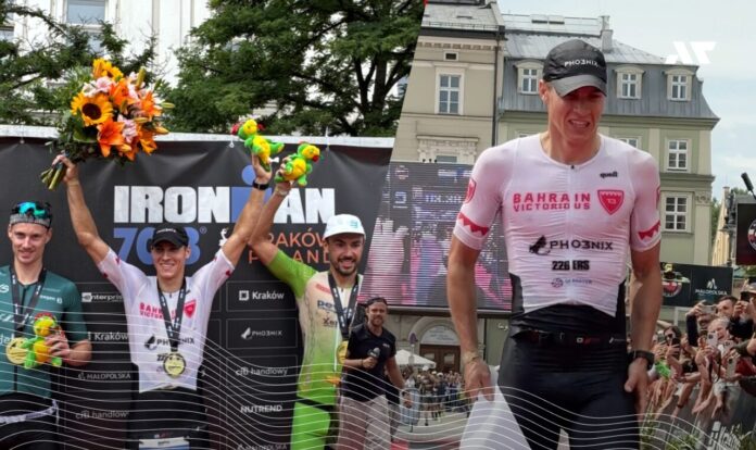 Kacper Stępniak wygrywa IRONMAN 70.3 Kraków