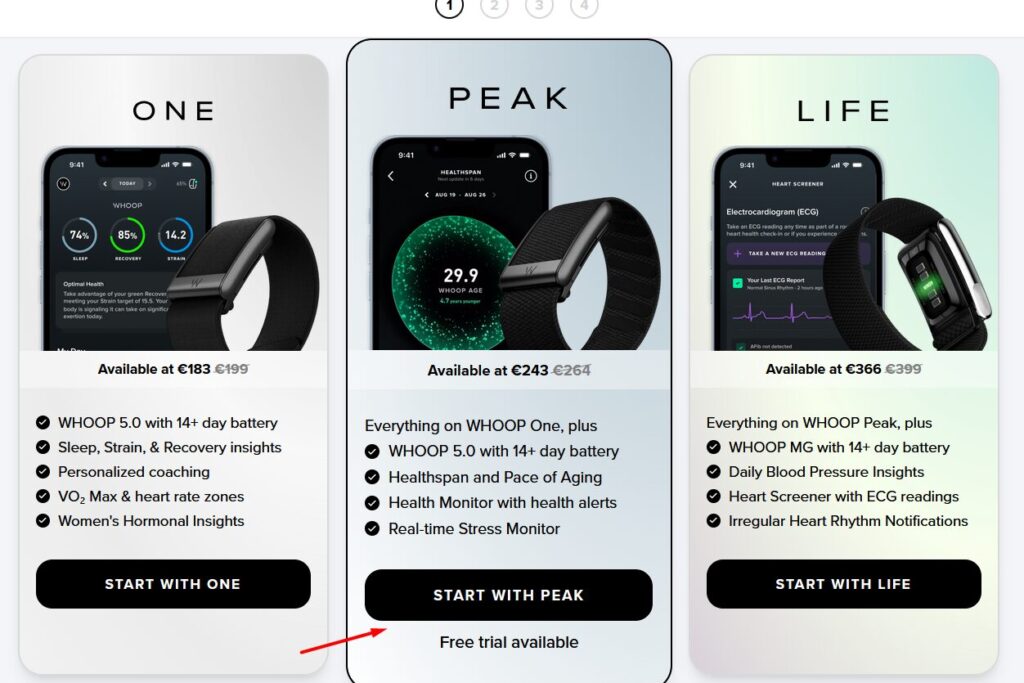 WHOOP 5.0 za darmo na miesiąc