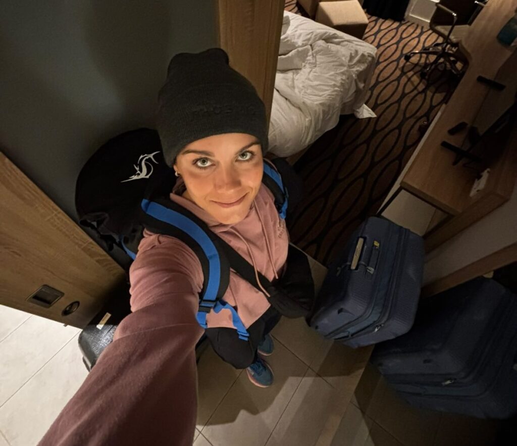 Marta Łagownik w Cozumel