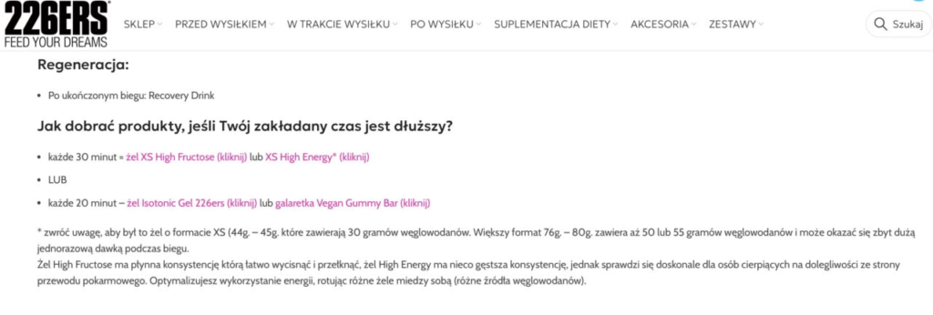 Dodatkowe produkty zestaw startowy 226ers