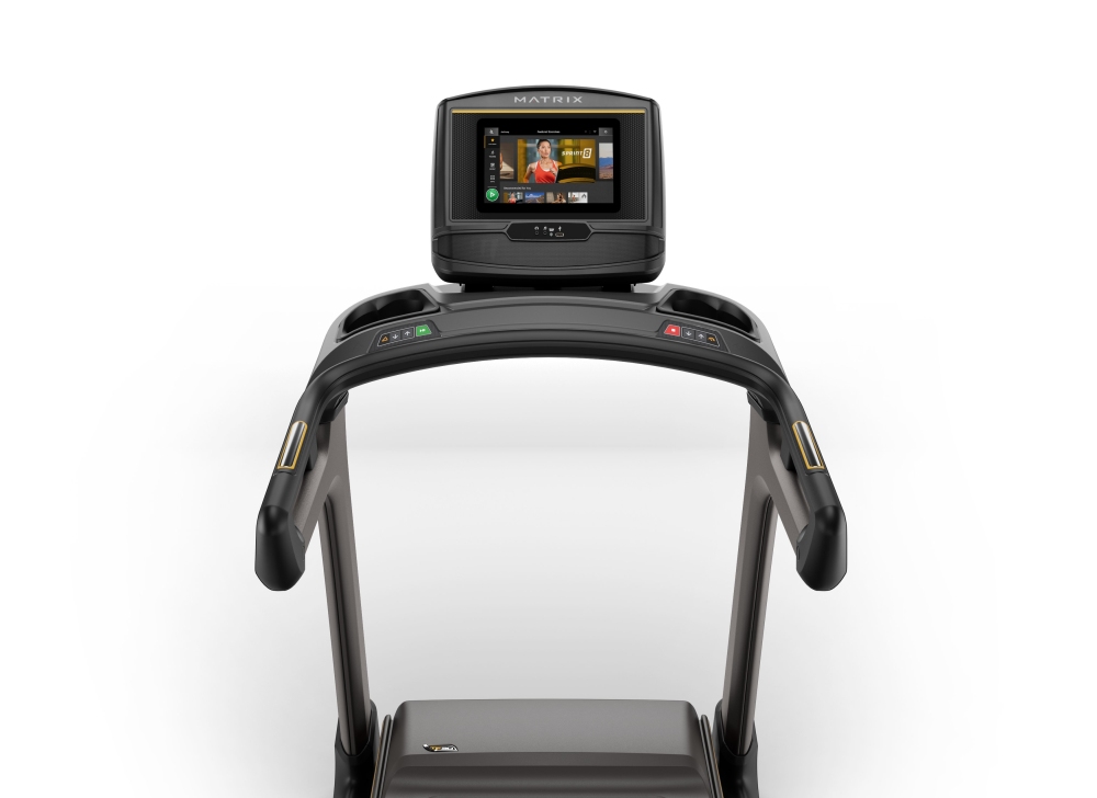 Bieżnia Matrix składana – widok na konsolę XER