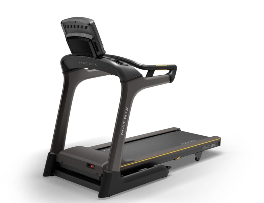 Bieżnia Matrix TF30 – widok z tyłu i boczny profil