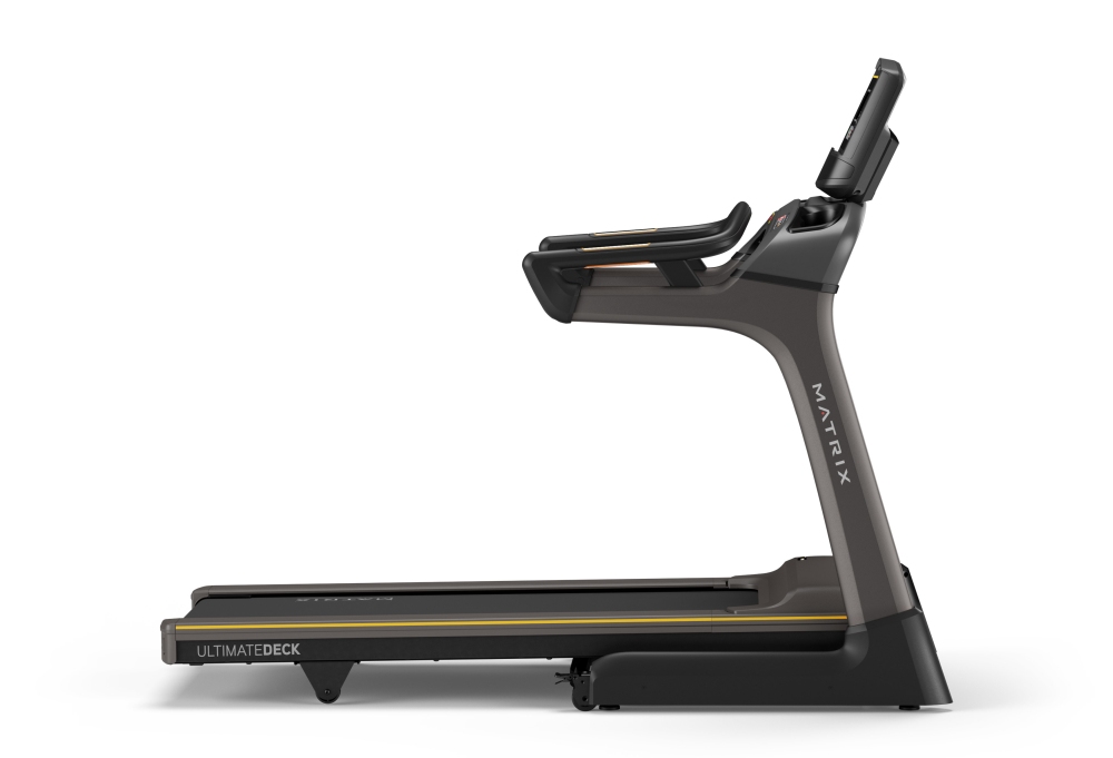 Bieżnia Matrix TF30 XR – widok z boku, konstrukcja Ultimate Deck