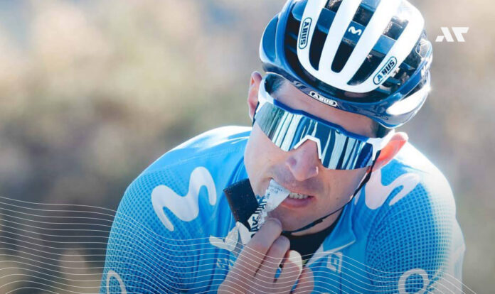 Zawodnik z batonem 226ers