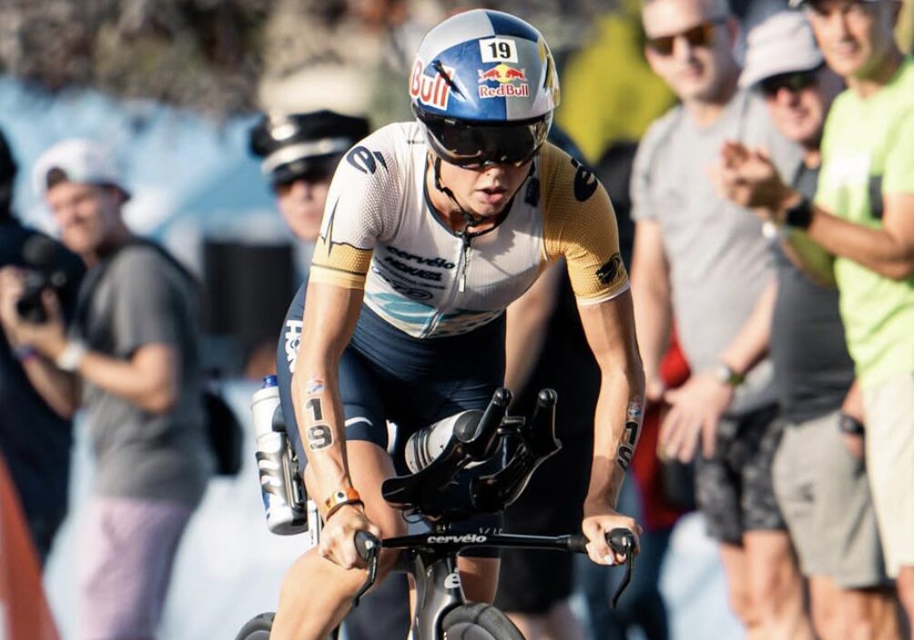 Els Visser na etapie kolarskim 