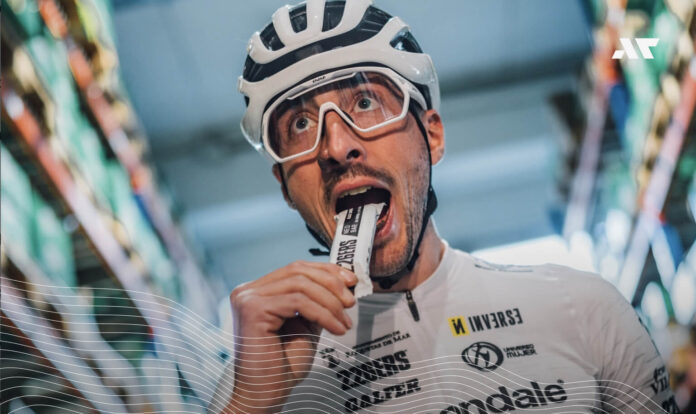 Zawodnik z batonem 226ers NeoBar