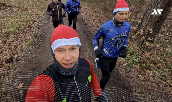 Maciej Brzyski na treningu