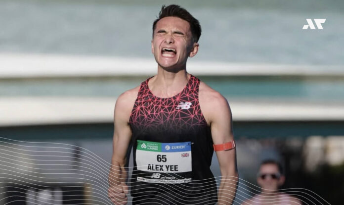 Alex Yee na mecie maratonu w Walencji