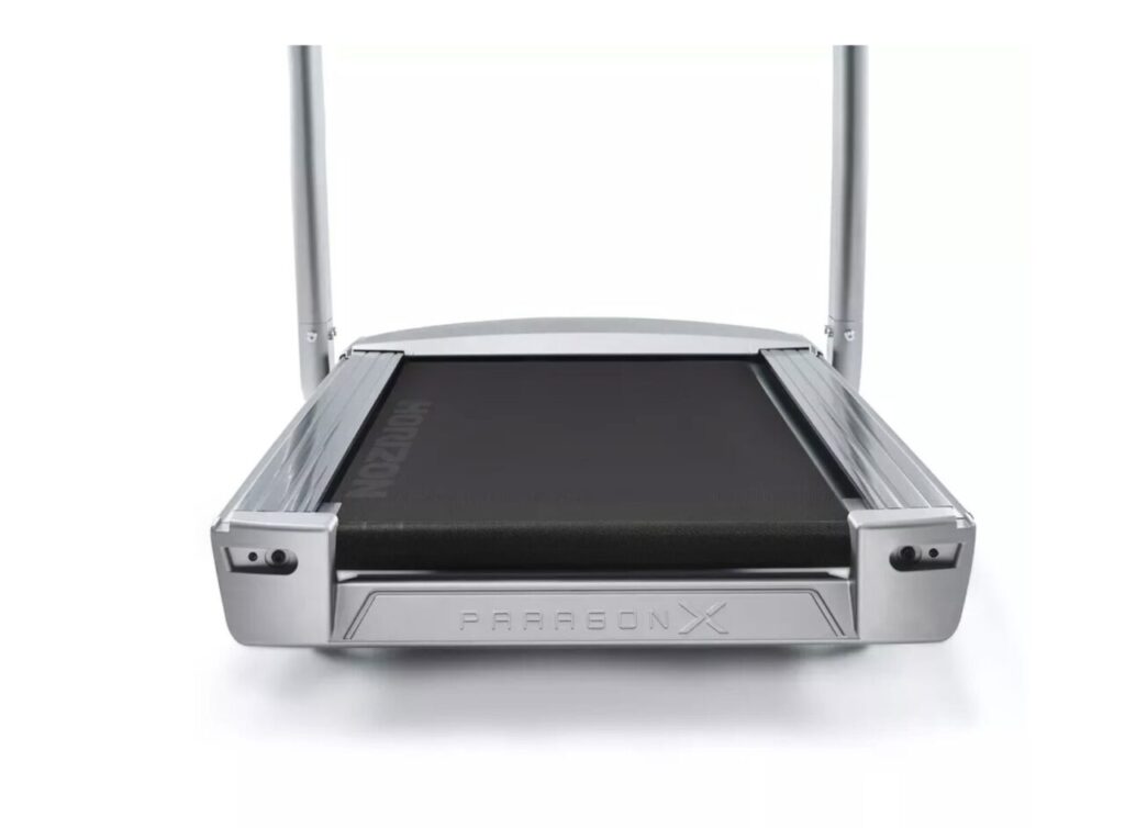 Bieżnia Horizon Paragon X – pas biegowy z zaawansowaną amortyzacją Air Train i szeroką powierzchnią do biegania