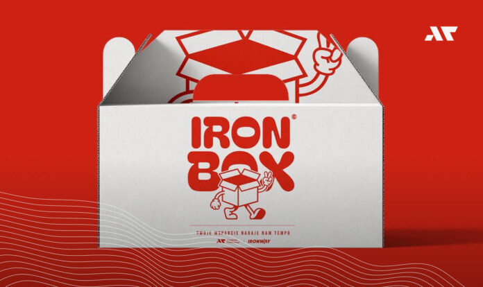 Pudełko IronBox z nagrodami dla Patronów Patronite Akademii Triathlonu i IronWay