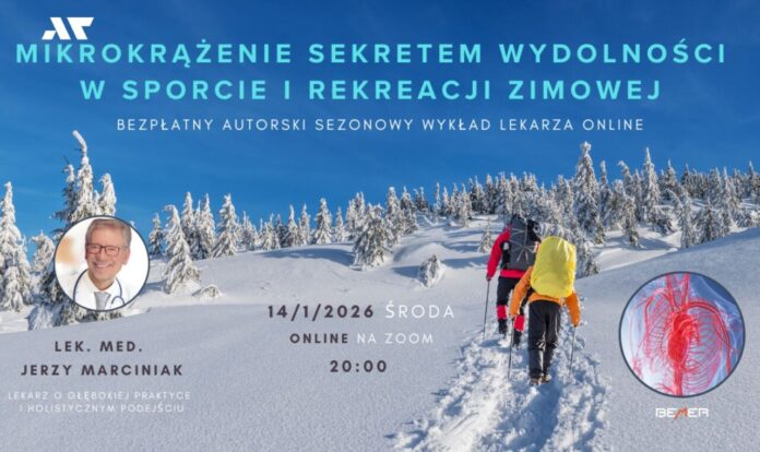 Wykład online o mikrokrążeniu w sporcie i regeneracji zimą – BEMER 2026