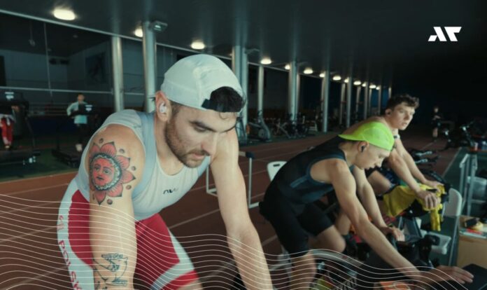 Maciej Bruździak podczas obozu wysokogórskiego w Sierra Nevada