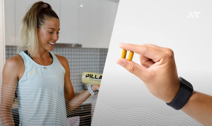 Sportowczyni z suplementem Pillar Motion Armour oraz kapsułki wspierające stawy w sporcie wytrzymałościowym