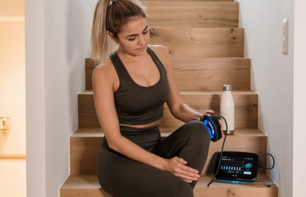 Przerwa w treningu i regeneracja mięśni po intensywnym starcie triathlonowym