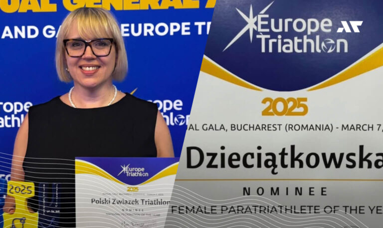 Gala nagród Europe Triathlon w Bukareszcie, podczas której Polska otrzymała nagrodę Rising National Federation